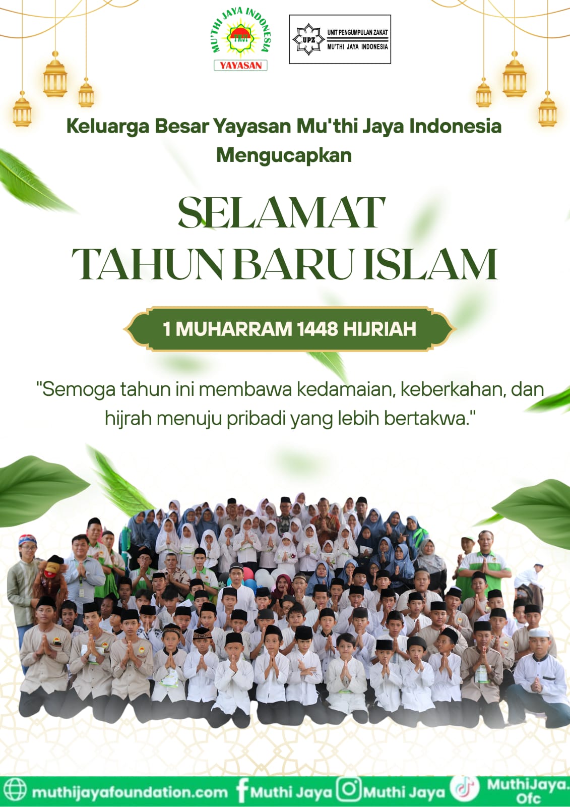 Selamat Tahun Baru Islam 1 Muharram 1448 Hijriah ✨🌸