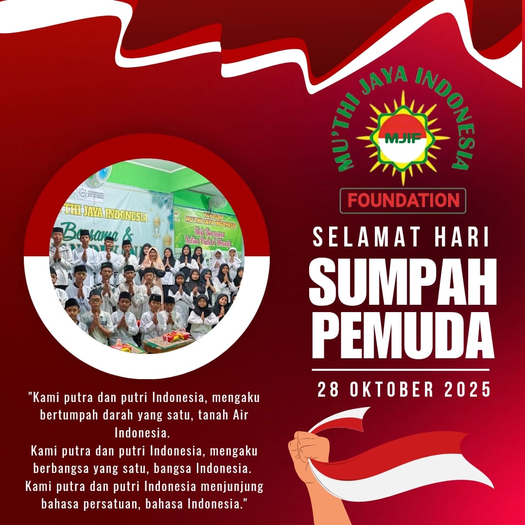 Menyalakan Semangat Persatuan di Hari Sumpah Pemuda Bersama Yayasan Muthi Jaya Indonesia