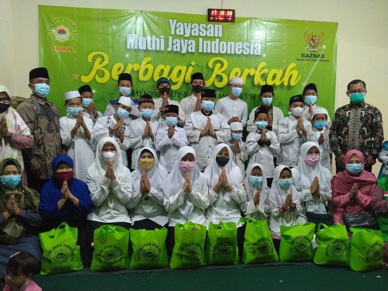 Santunan Bulanan “Berbagi Berkah Menyambut Ramadhan 1443 H”