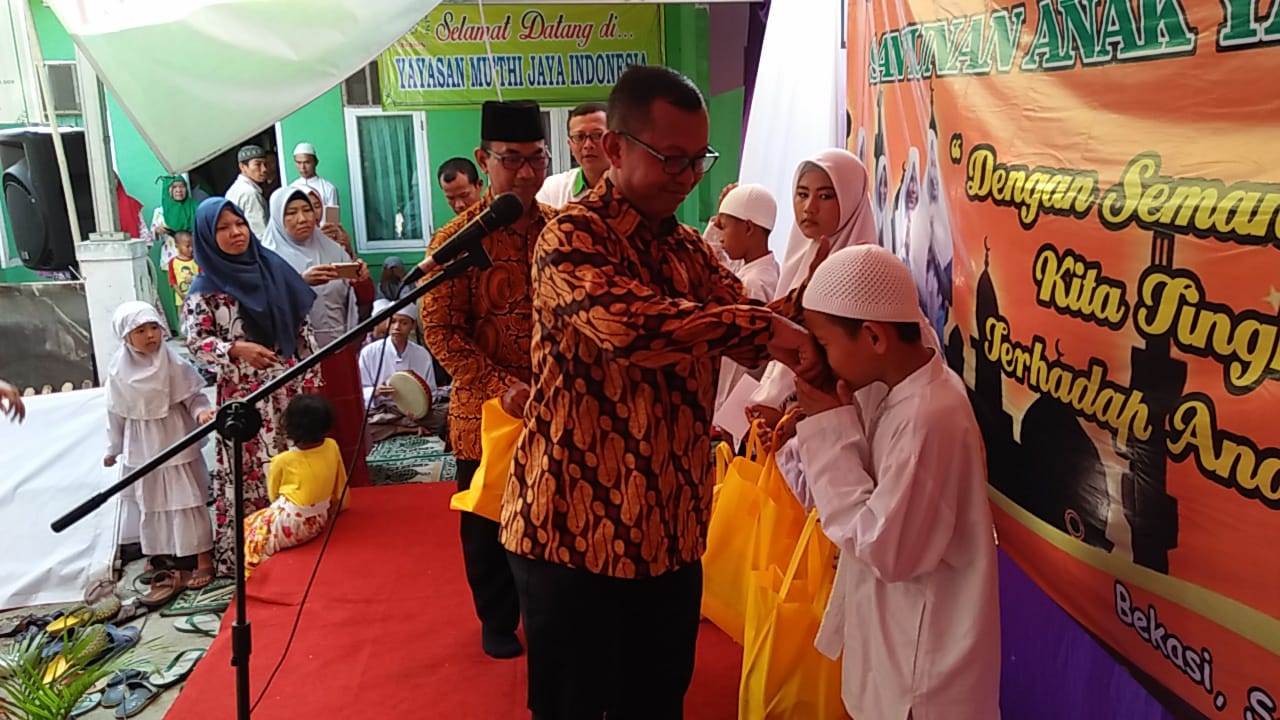 Santunan Muharam 1440 H di Yayasan Muthi Jaya Indonesia